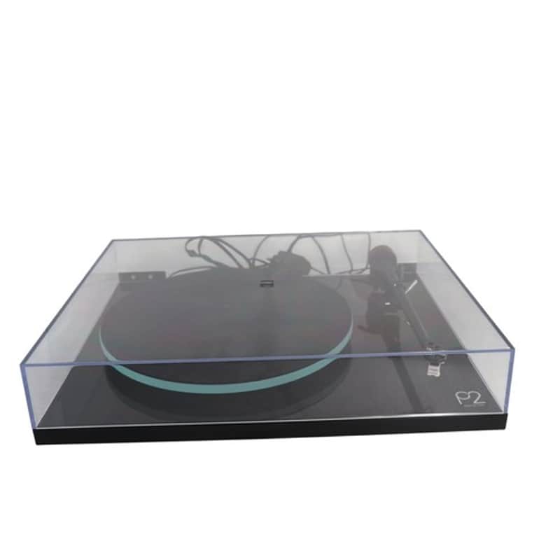 Rega Planar 2 P2 Turntable RB220 Tonearm Rega Carbon MM Belt Drive Black Tested