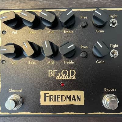 Friedman BE-OD Deluxe Overdrive 2018 - 2019 - Black image 2
