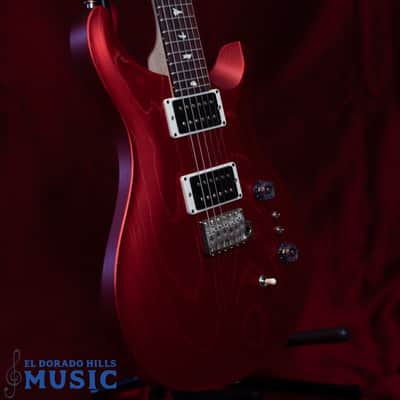 PRS CE24-08 Swamp Ash Limited Edition Red Apple Metallic image 3