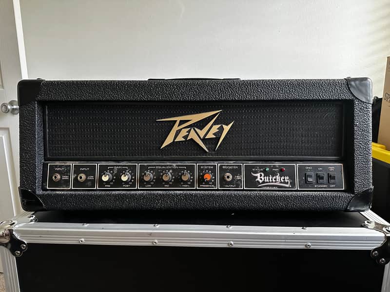 Peavey Butcher 120-Watt Guitar Head 1980s - Black image 1
