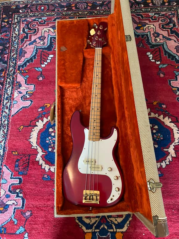 Fender Precision Special Early 1980s - Candy Apple Red image 1