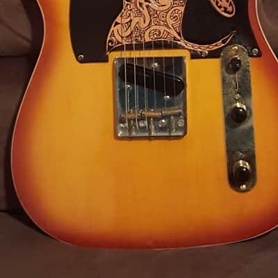 leather Pick guard Custom fitsTelecaster 2019 "this is just a sample but you design your pick guard" image 10