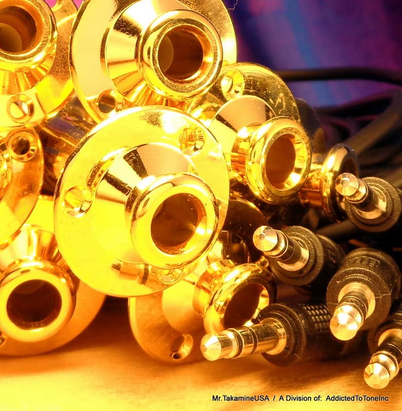 Conector Jack Para Takamine G Series Cromado TGP0876C – Legacy Music México - Foto 3