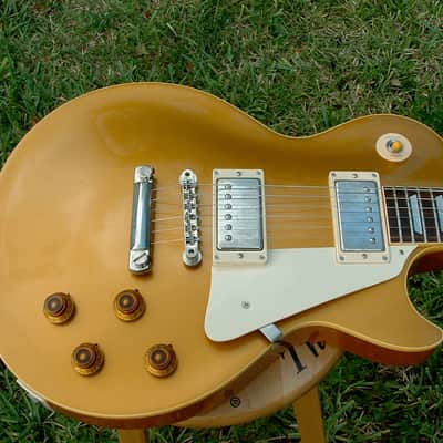 Gibson Historic Shop "R7" 1957 Reissue Goldtop 2002 - Gold and Mahogany image 5