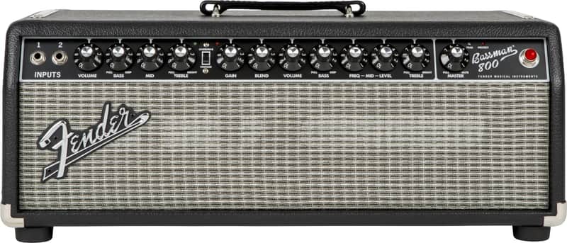Fender Bassman 800 2-Channel 800-Watt Hybrid Bass Amp Head | Reverb