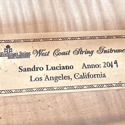 Sandro Luciano Los Angeles, California 4/4 Cello image 6
