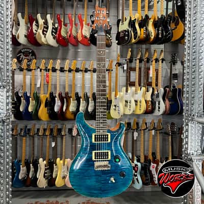 Prs   Custom 24 Blue Matteo Figured Top image 2