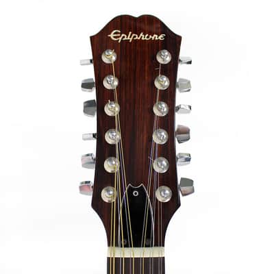 Used Epiphone PR-650-12 12-String Acoustic Guitar in Natural image 6