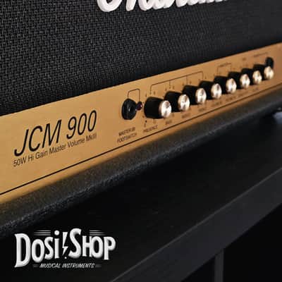 Marshall JCM 900 Model 2500 50-Watt Hi Gain Master Volume MkIII Head 1990s - Black image 2