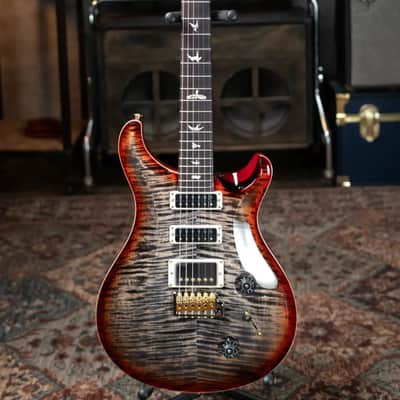 PRS Studio 22 10-Top Electric Guitar - Charcoal Cherry Burst with Hardshell Case - Demo image 2