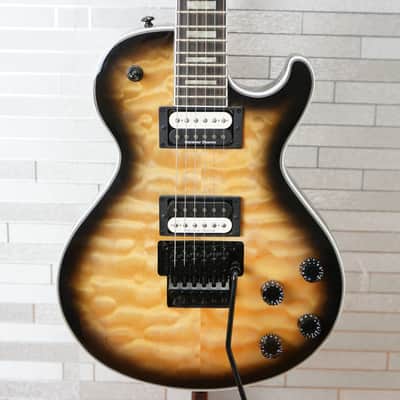 Dean Dean Thoroughbred Select Floyd Quilted Maple - Natural Black Burst image 1