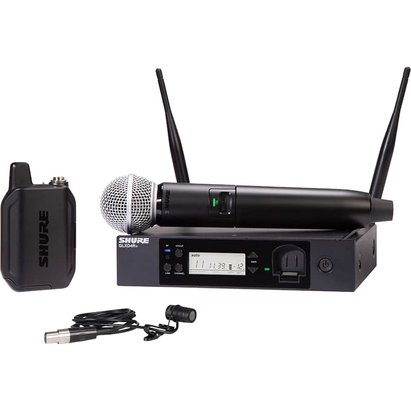 Shure GLXD124R+/85 Digital Wireless Combo System - Mint, Open Box image 1