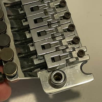 1980's Era Original Floyd Rose Made in Germany Chrome Tremolo Bridge Vibrato Kramer Model Guitar image 18