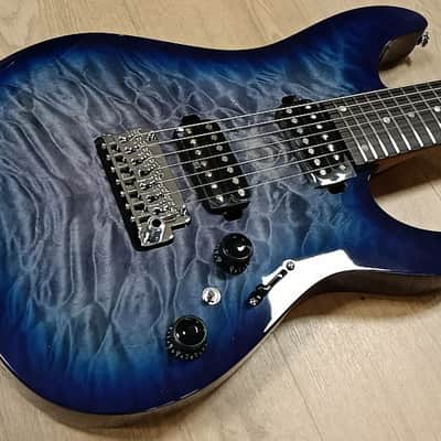 Ibanez AZ427P2QM-TUB Premium 2024 - Present - Twilight Blue Burst image 4