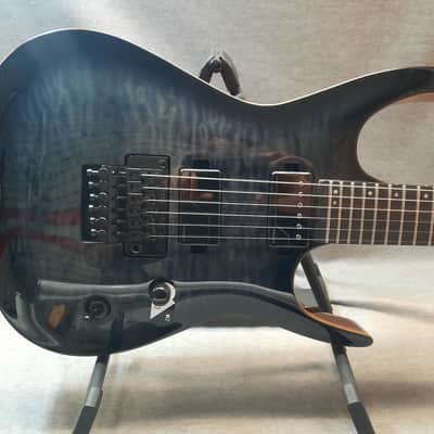 Dean Exile Select Floyd Neck Thru Archtop - GN Black Burst image 2