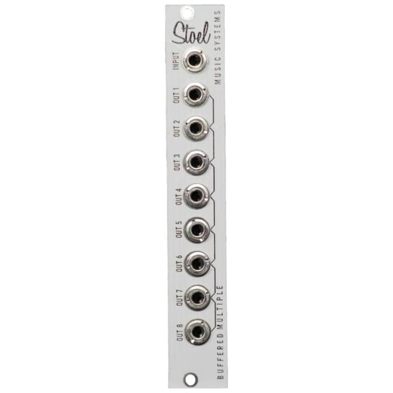 Buffered Multiple by Stoel Music systems - Specialized multiple to precisely distribute CV sources image 1