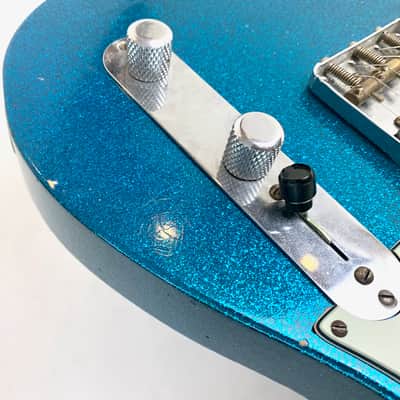 Fender Nocaster 51 Relic Telecaster 20th Anniversary Custom Shop 2015 Blue Sparkle image 8