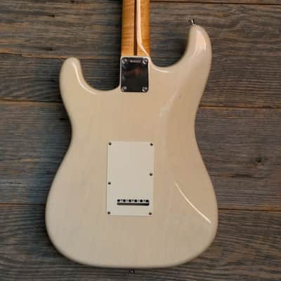 Used Fender 2010 Custom Shop Deluxe Stratocaster - Antique White w/OHSC image 8