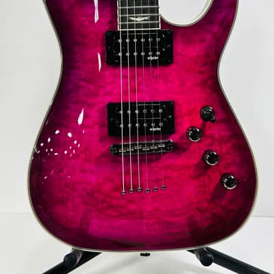 Schecter Omen Extreme-6 2025 - Electric Magenta image 2