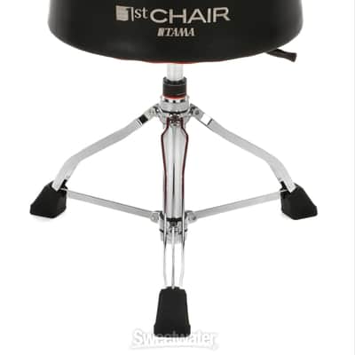 Tama HT850BC 1st Chair Round Rider XL Hydraulix Cloth Top - Black image 2