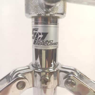 SP Sound Percussion Drum Set Throne Tripod Base Double Braced Heavy Duty Chrome* image 2