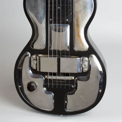 Rickenbacker  Electro Spanish Solid Body Electric Guitar (1935), ser. #B 88, original black tolex hard shell case. image 3