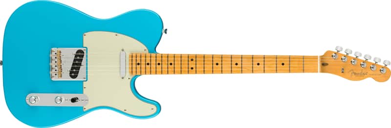 Fender American Professional II Telecaster®, Maple Fingerboard, Miami Blue-US210033041 image 1