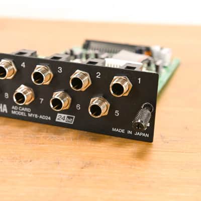 Yamaha MY8-AD24 8-Channel Analog Input Expansion Card CG01ZB2 image 2