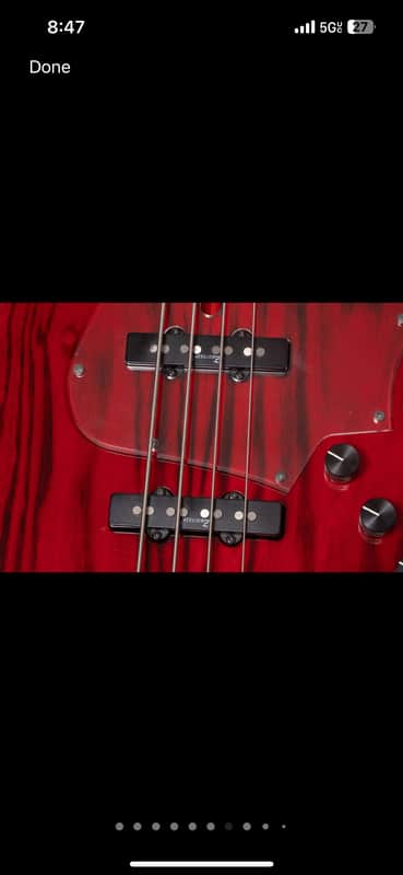 Atelier Z Jazz bass pickups single coil 2006 - Black image 1