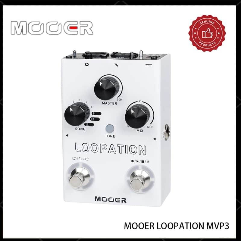 Mooer Loopation Mvp3 Vocal Effects Processor Pedal, price include the import duty to US buyer image 1