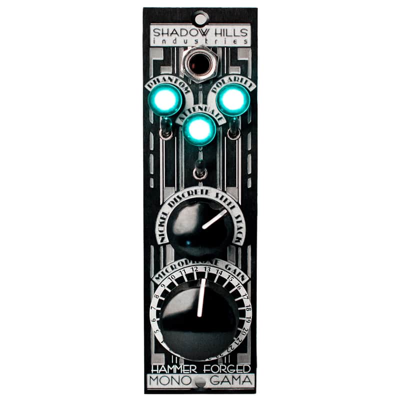 Shadow Hills Mono GAMA 500 Series Mic Preamp - Hammer Forged Noir (Demo Deal) image 1