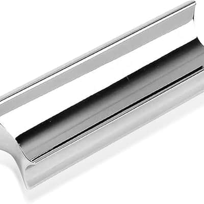 Electric Guitar Solid Steel Slide Tone Bar, Polished Metal Guitar Slide, Electric Guitar Accessories, Steel Guitar Bar Slide for Dobro Hawaiian Guitar Lap Guitar image 2