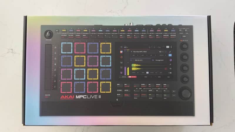 Akai MPC Live III Standalone Sampler / Sequencer 2025 - Present - Black image 1