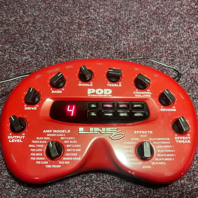 Line 6 POD 2.0 Multi-Effect & Amp Modeler | Original Line 6 PSU | Tested image 2