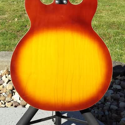 Rare Vintage 1960s Aria Diamond Electric Hollow Body Guitar Made in Japan MIJ Matsumoku image 5