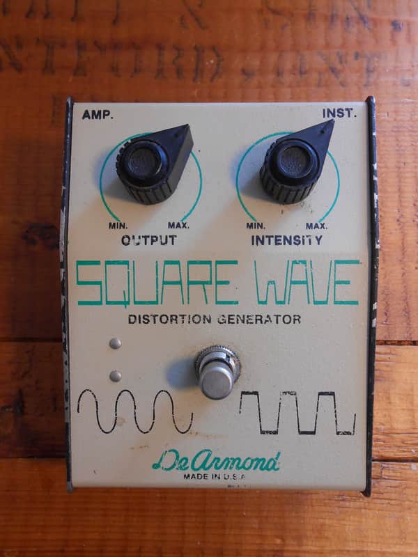 DeArmond Square Wave Distortion Generator 70's Cream/Green image 1
