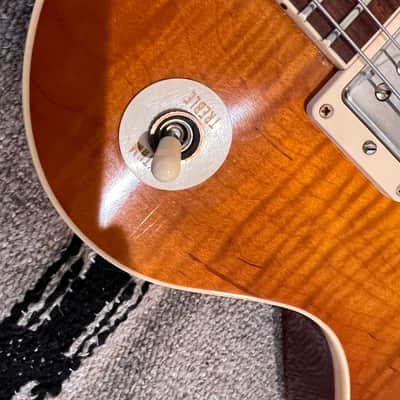 2014 Gibson Custom Shop Les Paul 1959 Reissue r9 - Sunrise Teaburst VOS image 19