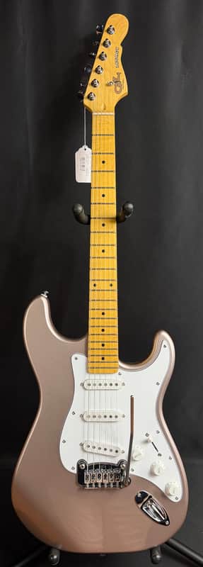 G&L Tribute Legacy Electric Guitar Shoreline Gold Finish image 1