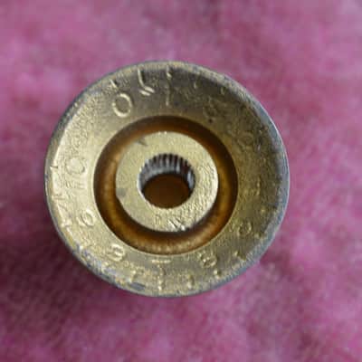Vintage 1960s Gibson Gold Reflector Knob Set ES-335 SG Standard Custom Les Paul image 11