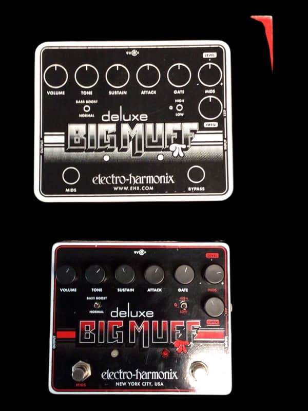 Electro-Harmonix Deluxe Big Muff Pi Distortion / Sustainer 2014 - Present - Black / Red X4945 image 1