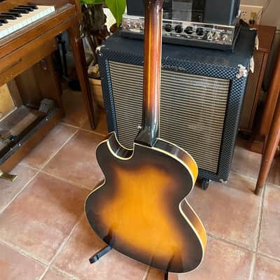 1957 Guild T-100D Slim Jim Thinbody Archtop Starfire electric guitar and HSC image 13
