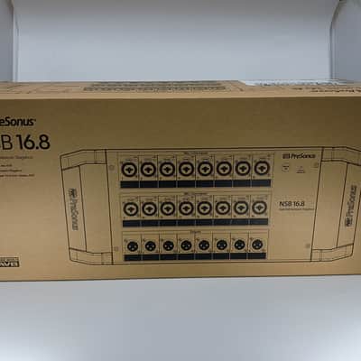 PreSonus NSB 16.8 16x8 AVB Network Stagebox 2018 - Present - Black image 1