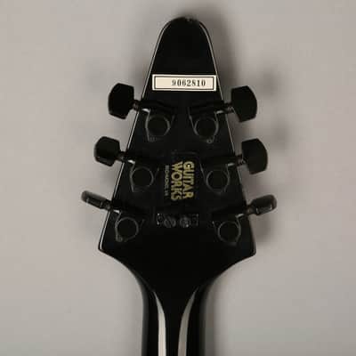 Epiphone Flying V Floyd Rose - 1989 Korea - MIK - Black Metallic w/HSC image 9