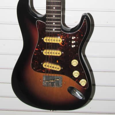60's TEISCO ENCORE 3 PICKUP ELECTRIC STRAT STYLE 3 SWITCH GUITAR MADE IN JAPAN image 1