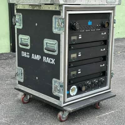 D&B Audiotechnik D12 Power Amp Rack PackageW/3 D12, Distro, Cables #1128 (THS) image 13