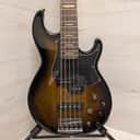 Yamaha BB735A-DCS 5-String with Active Electronics 2010s - Dark Coffee Sunburst