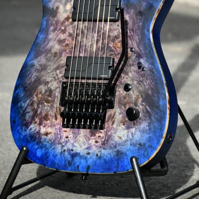 Legator N7XFR 2019 Ocean (7 String Hand Crafted Electric Guitar) image 9