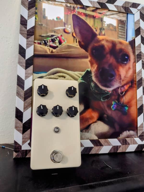 414 Milwaukee Mood Machines Industrious 5 knob fuzz 2024 - Creme image 1