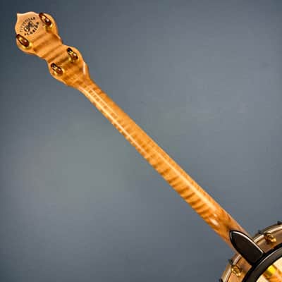Ome Wicklow 11" 19-Fret Tenor Curly Maple Openback Banjo with Rolled Brass Ring image 19
