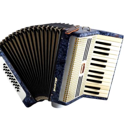 Rare, Vintage, Quality, Romanian Piano Accordion Timis Acord - 24 bass + Original Hard Case & Shoulder Straps image 15
